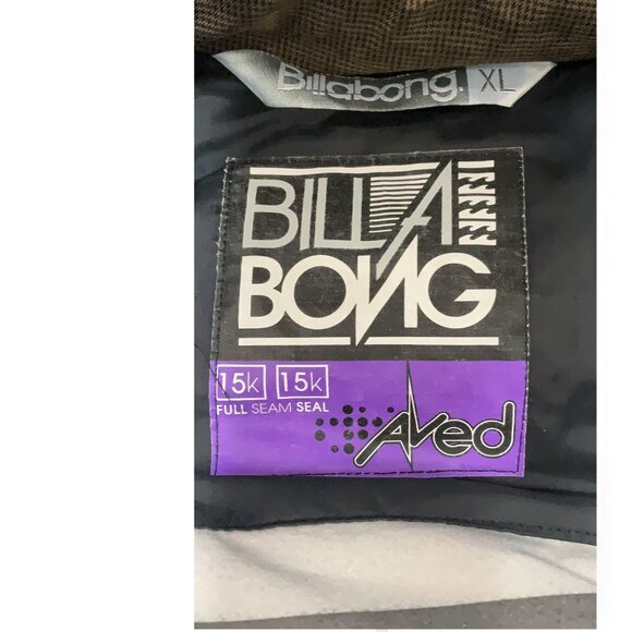 Billabong 15K Full Seam Seal Aved Snow Snowboarding Ski Winter Jacket Parka Coat - Picture 3 of 4